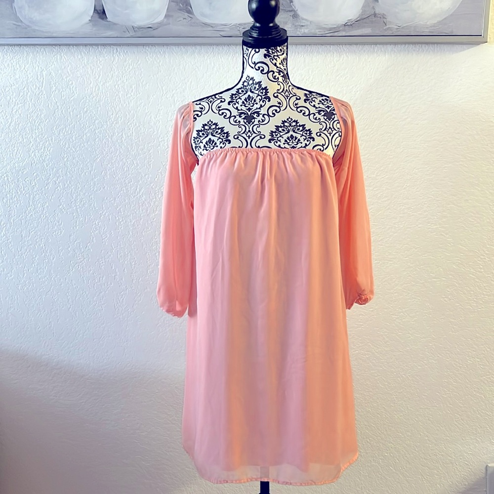 Pink dress size large